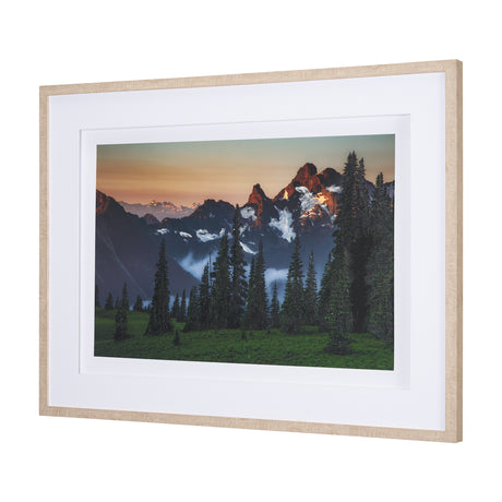 Sunrise Morning by Gary Blatter a Hand Embellished Textured Framed Photo Art Print Matted under Glas from Mercana - Luna Furniture