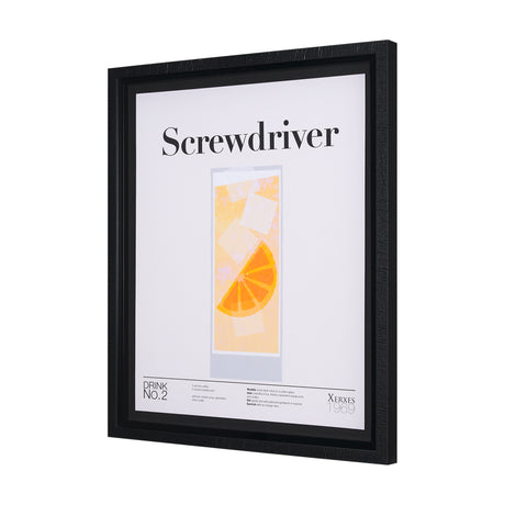 Screwdriver by Mercana Studio a Hand Embellished Textured Framed Art Print Matted under Glass from Mercana - Luna Furniture