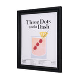 Three Dots and a Dash by Mercana Studio a Hand Embellished Textured Framed Art Print under Glass from Mercana - Luna Furniture