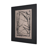 Modern Work 2 by Mercana Studio a Hand Embellished Textured Framed Art Print Matted under Glass from Mercana - Luna Furniture