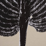 Hosta B by Mary Margaret Briggs a Hand Embellished Textured Framed Art Print from Mercana - Luna Furniture
