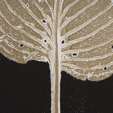 Hosta C by Mary Margaret Briggs a Hand Embelished Textured Framed Art Print from Mercana - Luna Furniture