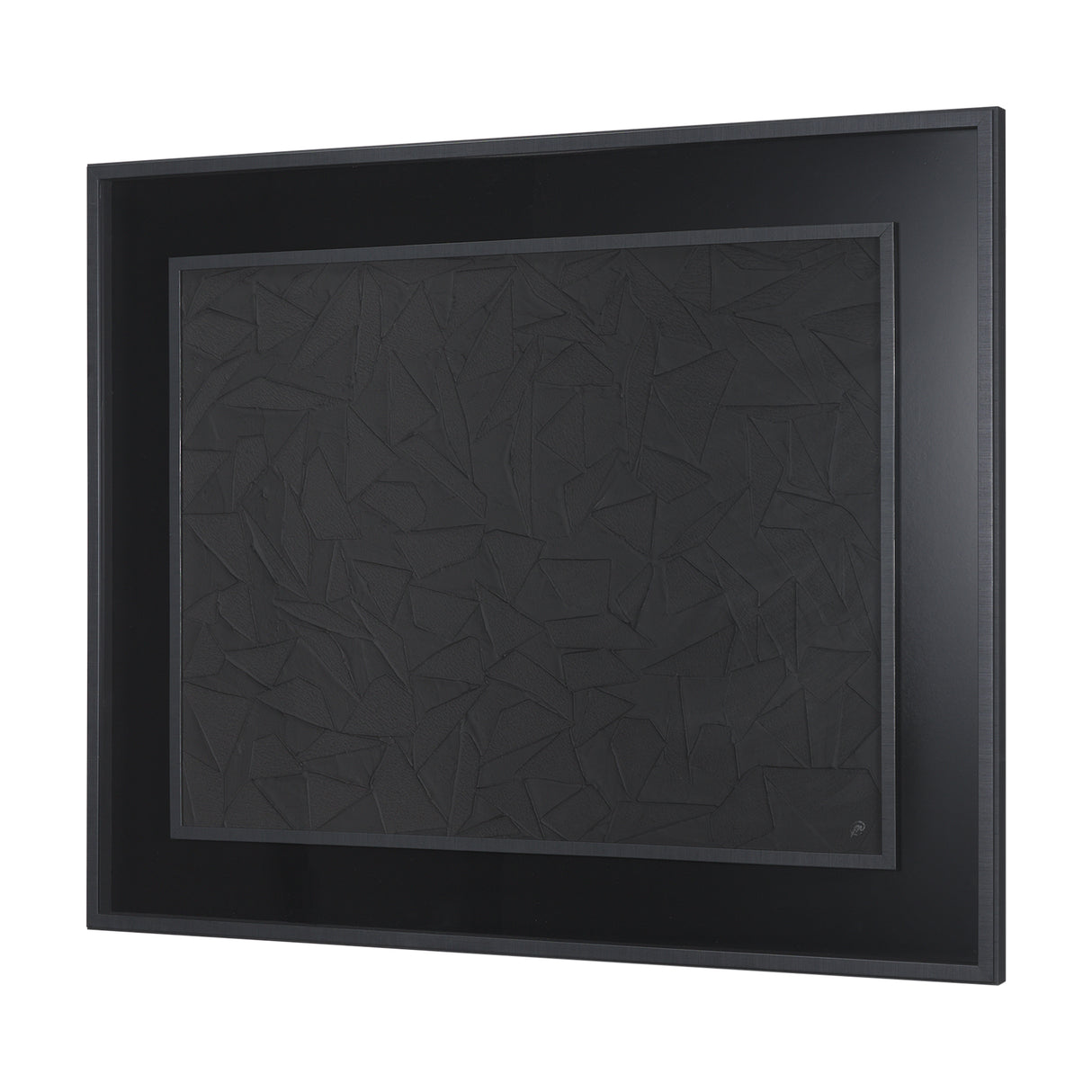 Implosion by Hardip Kaur a Framed Art Print Matted under Glass from Mercana - Luna Furniture