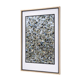 Snowgoose Migration 1 by Gary Blatter Hand Embellished Textured Framed Art Print Matted under Glass from Mercana - Luna Furniture