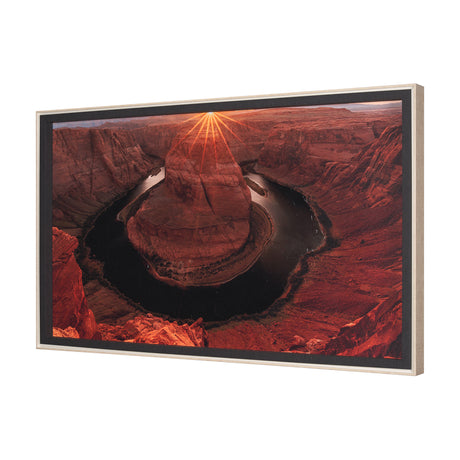 Horseshoe Bend by Gary Blatter a Hand Embelished Textured Framed Photo Art Print from Mercana - Luna Furniture