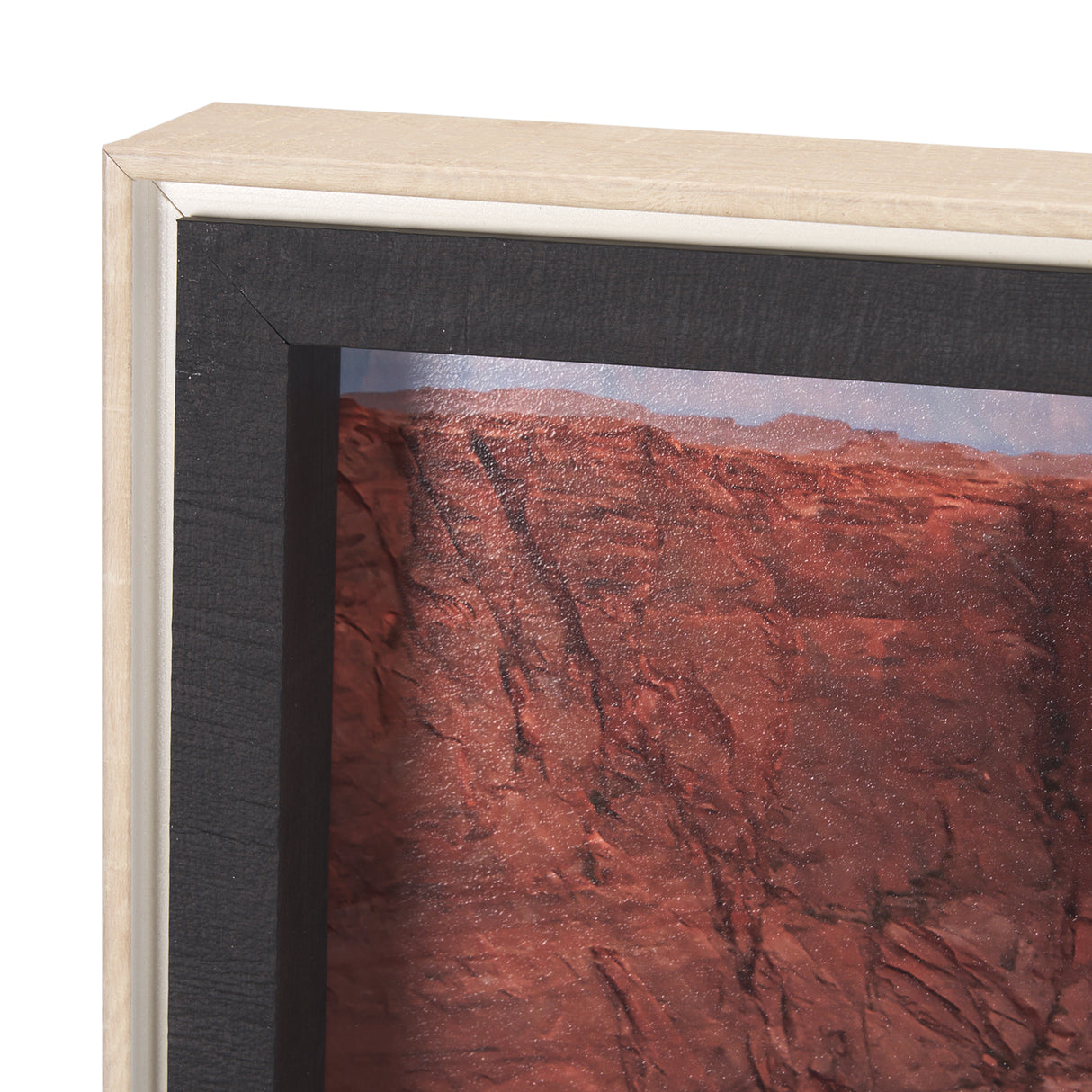 Horseshoe Bend by Gary Blatter a Hand Embelished Textured Framed Photo Art Print from Mercana - Luna Furniture