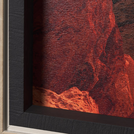 Horseshoe Bend by Gary Blatter a Hand Embelished Textured Framed Photo Art Print from Mercana - Luna Furniture