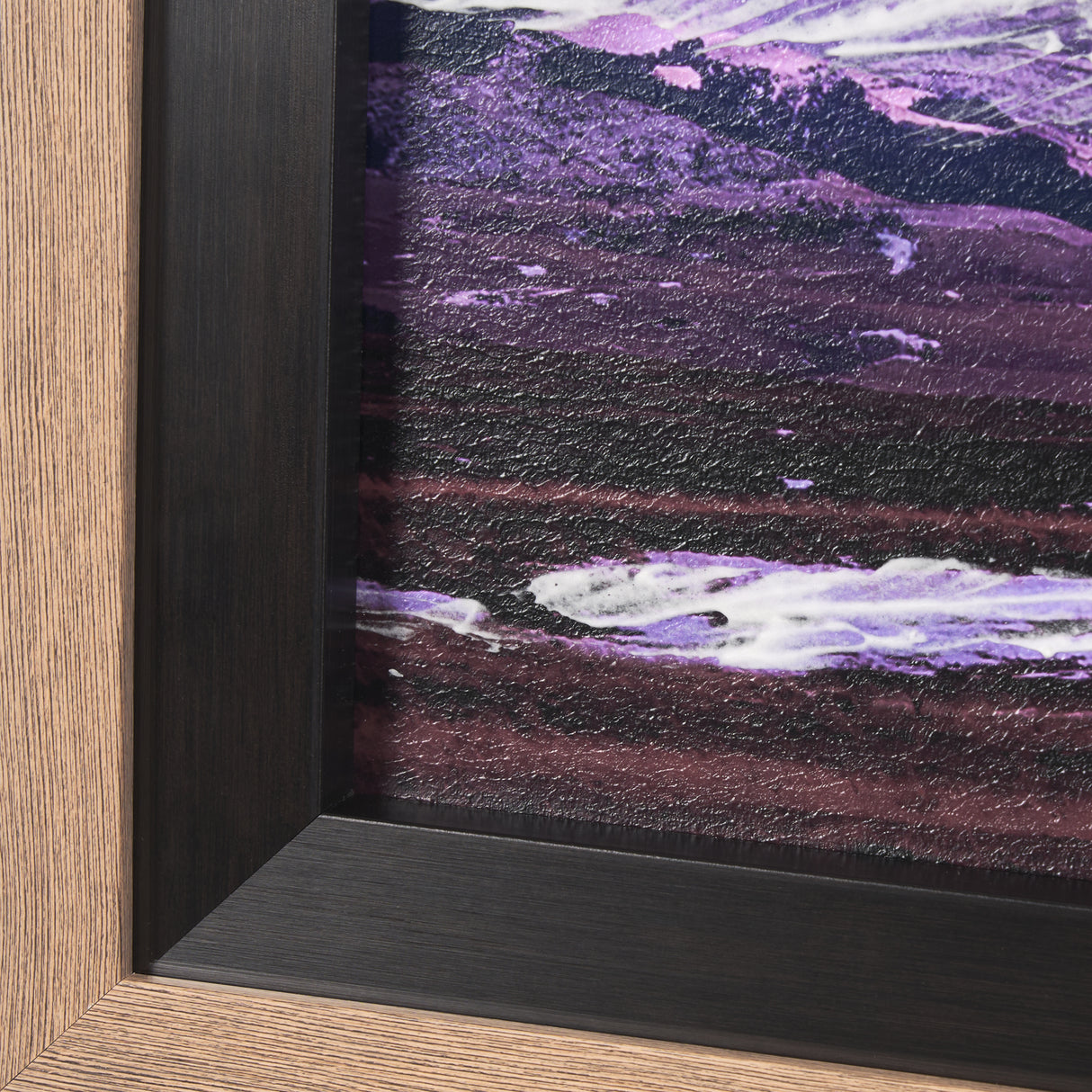 Livingston Peak by Gary Blatter a Hand Embelished Textured Framed Photo Art Print Matted under Glass from Mercana - Luna Furniture