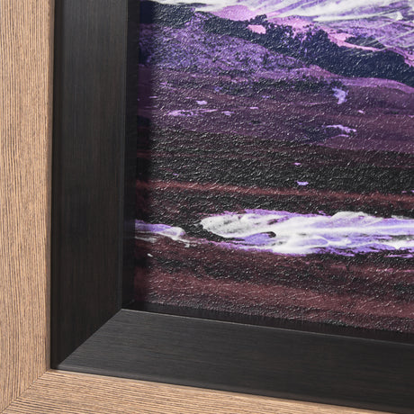 Livingston Peak by Gary Blatter a Hand Embelished Textured Framed Photo Art Print Matted under Glass from Mercana - Luna Furniture