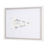 Meet Me at The Beach by Mercana Studio Hand Embellished Textured Framed Art Print Matted under Glass from Mercana - Luna Furniture
