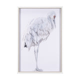 Sandhill Crane II by Chad Mckay a Hand Embelished Textured Framed Photo Art Print from Mercana - Luna Furniture
