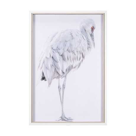 Sandhill Crane II by Chad Mckay a Hand Embelished Textured Framed Photo Art Print from Mercana - Luna Furniture