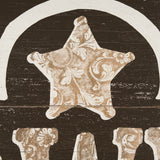 Cowboy Culture - Howdy by Mercana Studio a Hand Embelished Textured Framed Art Print from Mercana - Luna Furniture