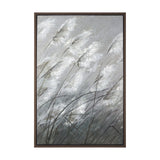 Pampas Grass Breeze I by Mercana Studio a Hand Embellished Textured Framed Canvas from Mercana - Luna Furniture