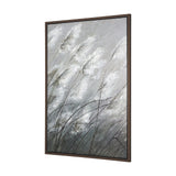 Pampas Grass Breeze I by Mercana Studio a Hand Embellished Textured Framed Canvas from Mercana - Luna Furniture