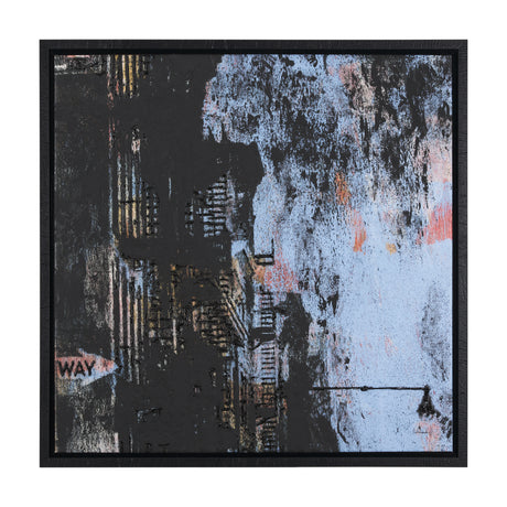 City Vibe IV by Mercana Studio a Hand Embellished Textured Framed Canvas from Mercana - Luna Furniture