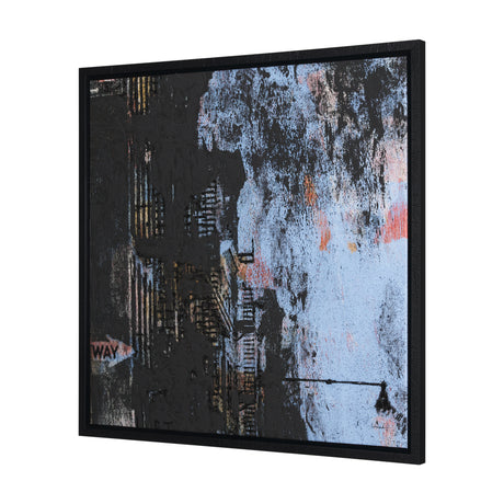 City Vibe IV by Mercana Studio a Hand Embellished Textured Framed Canvas from Mercana - Luna Furniture
