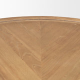 Tavi Medium Brown Round Coffee Table from Mercana - Luna Furniture