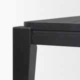 Teva Black Wood Rectangular 92" Dining Table from Mercana - Luna Furniture
