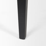 Teva Black Wood Rectangular 92" Dining Table from Mercana - Luna Furniture