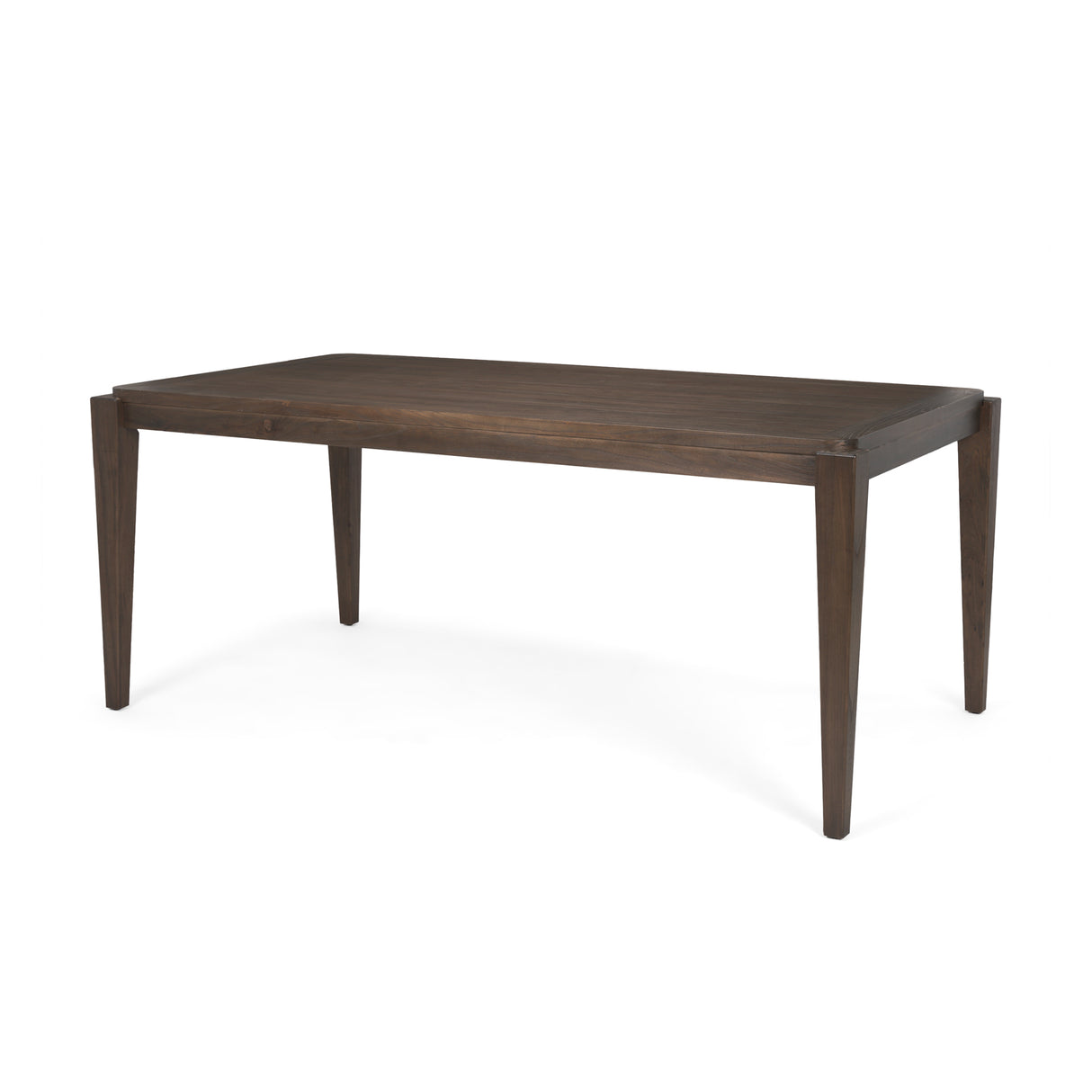 Teva Dark Brown Wood Rectangular 72" Dining Table from Mercana - Luna Furniture