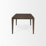 Teva Dark Brown Wood Rectangular 72" Dining Table from Mercana - Luna Furniture