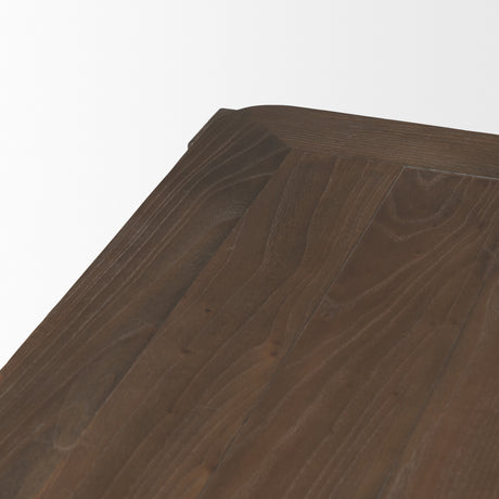 Teva Dark Brown Wood Rectangular 72" Dining Table from Mercana - Luna Furniture