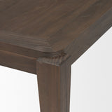 Teva Dark Brown Wood Rectangular 72" Dining Table from Mercana - Luna Furniture