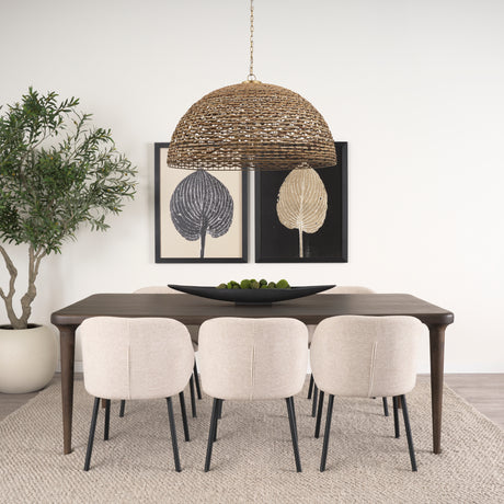 Piero Large Matte Black Metal Decorative Bowl from Mercana - Luna Furniture