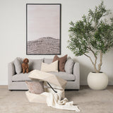 Arreto 36" Hexagonal Hinged Solid Wood Top and Base Coffee Table from Mercana - Luna Furniture