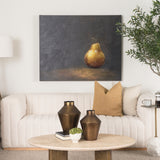 Lonely Pear by Mercana Studio a Hand Embellished Textured Canvas from Mercana - Luna Furniture