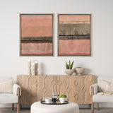 Quiet Echoes - Ebb by Mercana Studio a Hand Embellished Textured Framed Art Print from Mercana - Luna Furniture
