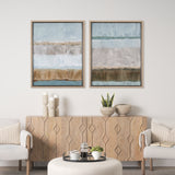 Quiet Echoes - Sweep by Mercana Studio a Hand Embellished Textured Framed Art Print from Mercana - Luna Furniture