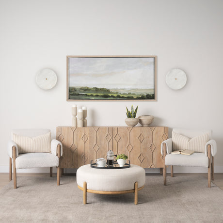 Dolly Brushed Gold Metal w/ Alabaster Shade 4-Light Wall Sconce from Mercana - Luna Furniture