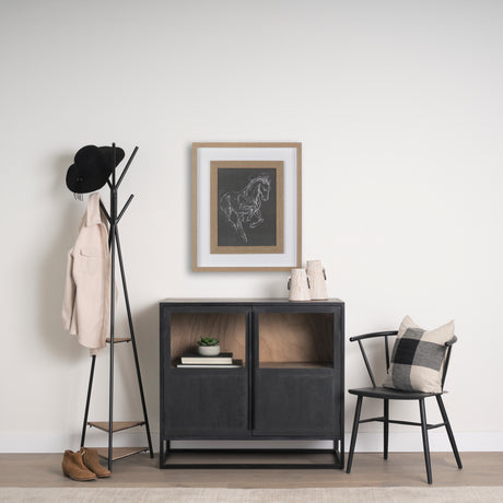 Horse III by Mercana Studio a Hand Embellished Textured Framed Art Print Matted under Glass from Mercana - Luna Furniture