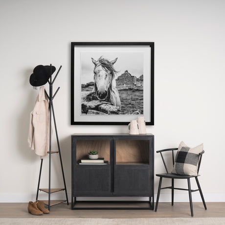 Ireland Black & White by Arabella Studios a Framed Photo Art Print Matted under Glass from Mercana - Luna Furniture