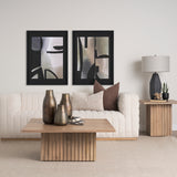 Shape Shift - Multiply by Mercana Studio Hand Embellished Framed Art Print Matted under Glass from Mercana - Luna Furniture