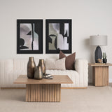 Shape Shift - Tessellate by Mercana Studio Hand Embellished Framed Art Print Matted under Glass from Mercana - Luna Furniture