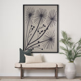 Simple Floral-Grow by Mercana Studio a Hand Embellished Textured Framed Art Print from Mercana - Luna Furniture
