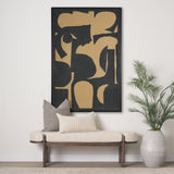 Kaldow by Mercana Studio a Hand Embellished Textured Framed Art Print Matted under Glass from Mercana - Luna Furniture