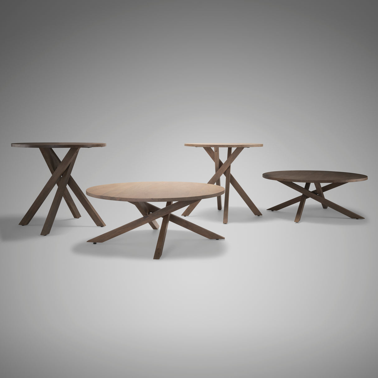 Solana Medium Brown Wood Coffee Table from Mercana - Luna Furniture