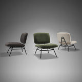 Nora Charcoal Fabric w/ Matte Black Metal Legs Accent Chair from Mercana - Luna Furniture
