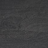 Taniel Textured Black Wood w/ Black Metal Counter Stool from Mercana - Luna Furniture