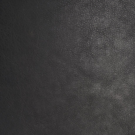 Taniel Black Leather w/ Black Metal Stool from Mercana - Luna Furniture
