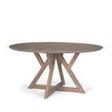 Jennings 60" Light Brown Wood Dining Table from Mercana - Luna Furniture