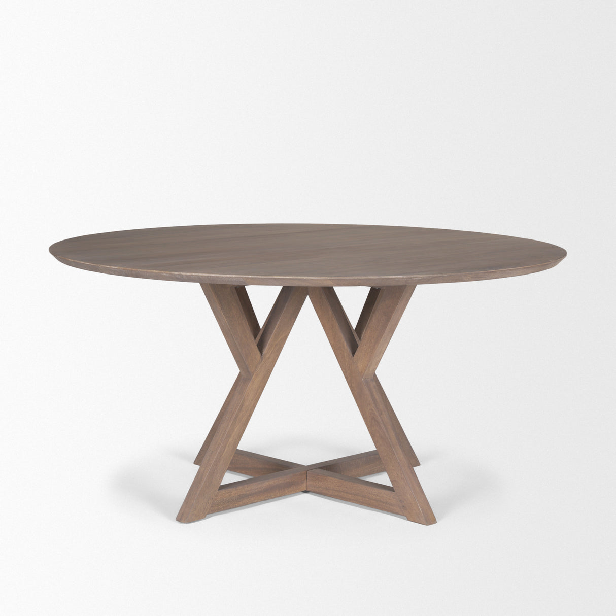 Jennings 60" Light Brown Wood Dining Table from Mercana - Luna Furniture