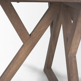 Jennings 60" Light Brown Wood Dining Table from Mercana - Luna Furniture