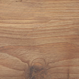 Tahlia Round Natural Brown Wood w/ Angled Legs Stool from Mercana - Luna Furniture