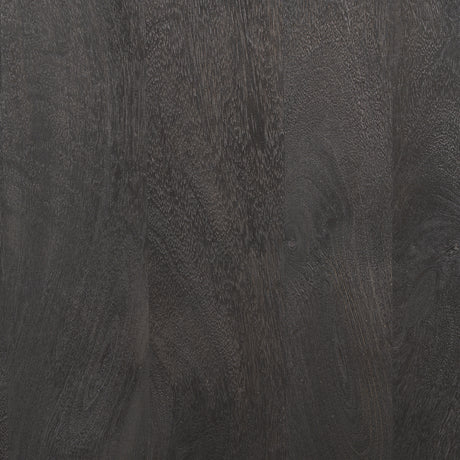 Sloan 42W x 80H Black Wood W/Black Metal Frame Arched Cabinet from Mercana - Luna Furniture