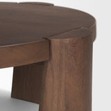 Tammar Round Wood w/ Tapered Legs Coffee Table from Mercana - Luna Furniture
